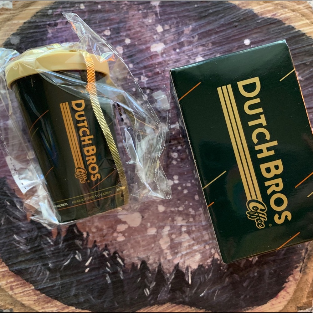 Dutch Bros 2019 Xmas Tree Ornament Holiday Ltd Ed.